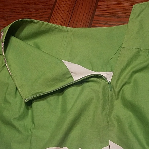 LOFT Cotton Floral Skirt - Picture 7 of 8